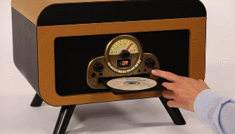 4 lecteurs de disques vinyles Bluetooth