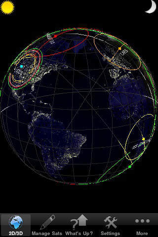 5 traceurs de satellites pour iPhone