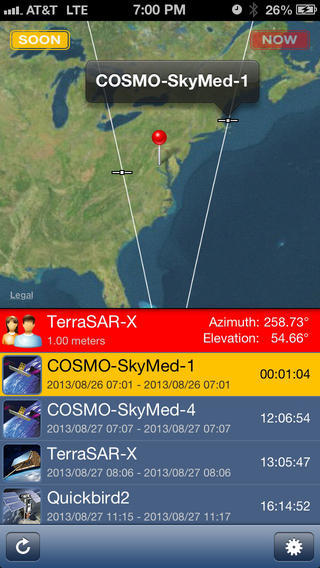 5 traceurs de satellites pour iPhone