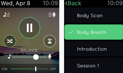 5 applications de méditation pour Apple Watch