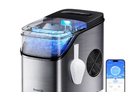 Fabricant GoveeLife H717D, machine à glace intelligente pour comptoir avec commande Siri et application
