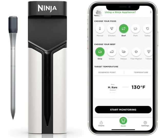 Thermomètre sans fil connecté Ninja ProChef – Application уменьassistant
Thermomètre sans fil connecté Ninja ProChef
Application(coordination avec)
ou
Thermomètre connecté Ninja ProChef pour application mobile
ou
Thermomètre connecté sans fil pour smartphone Ninja ProChef