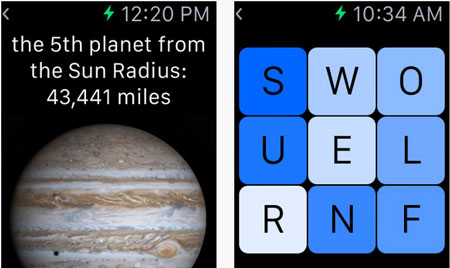 4 applications de cartes mémoire pour Apple Watch