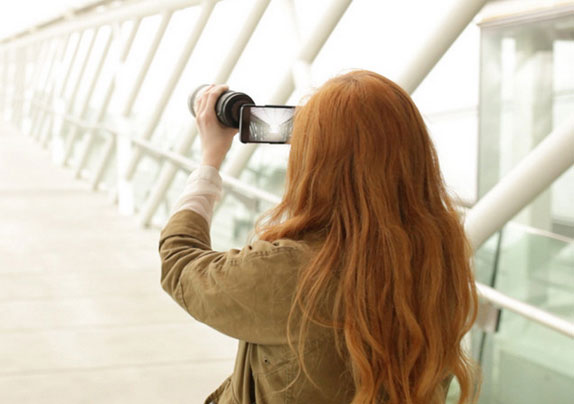 3 supports d’objectif DSLR pour iPhone