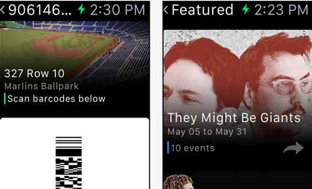5 applications Apple Watch pour les concerts et les événements locaux