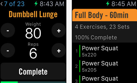 5 applications de gym pour Apple Watch