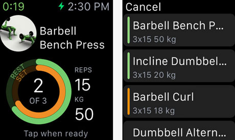 5 applications de gym pour Apple Watch