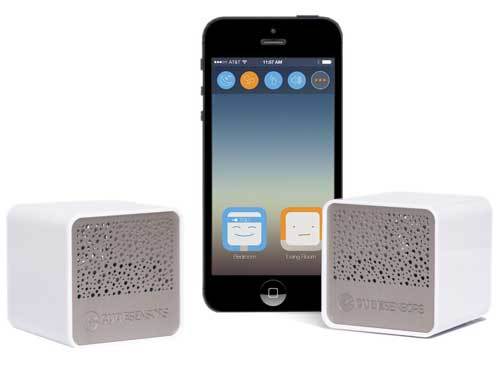6 Moniteurs de Qualité d’Air Intelligents Compatible iOS