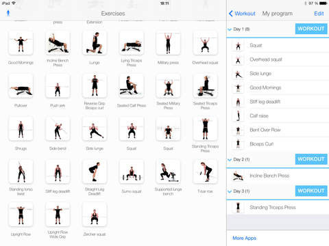 6 applications iPhone pour les entraînements au barbell