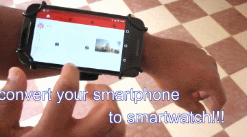 Étui bracelet pour smartphone Exoband + bracelet pour le poignet