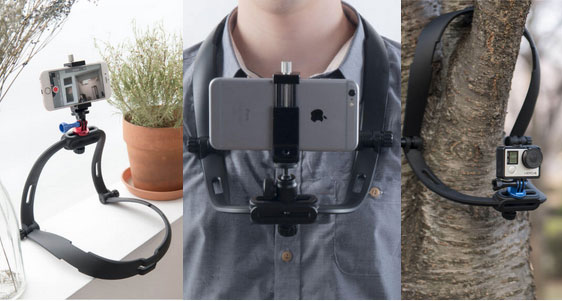 5 supports de téléphone portable pour vidéos en vue subjective