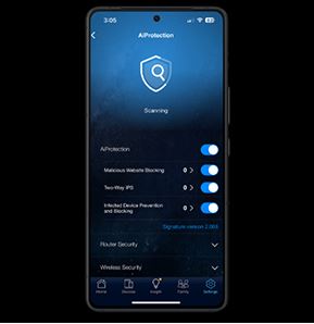 Routeur VPN ASUS RT-BE88U WiFi 7 avec technologie AiMesh et mode jeu mobile