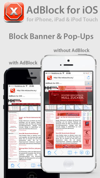 5 applications de blocage de pubs pour iPhone