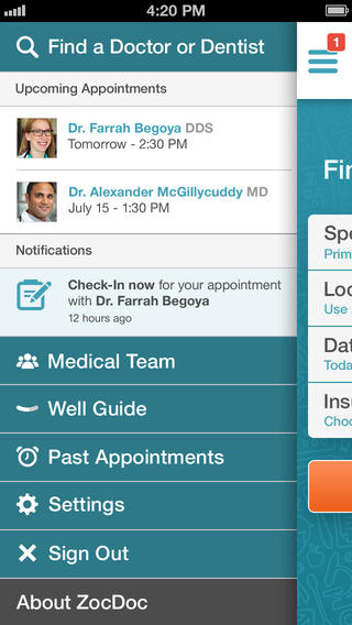 Trouvez un médecin avec votre iPhone : 5 applications