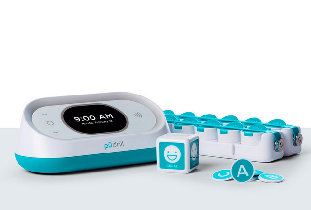 4 boîtes à pilules intelligentes avec application pour vous rappeler de prendre vos médicaments
