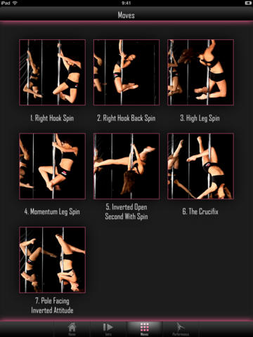 3 applications iPhone pour la danse sur poteau