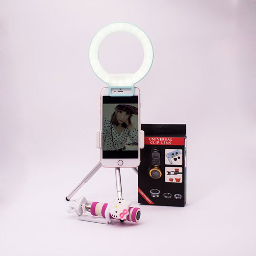 7 lumières pour selfies pour iPhone ou iPad