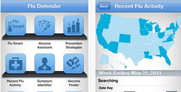 Suivez la grippe à proximité sur votre iPhone : 5 applications iOS