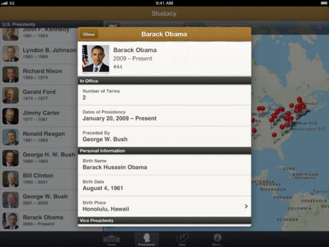 Découvrez les Présidents Américains avec Ces 5 Applications