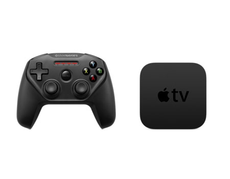 5 manettes de jeu pour Apple TV