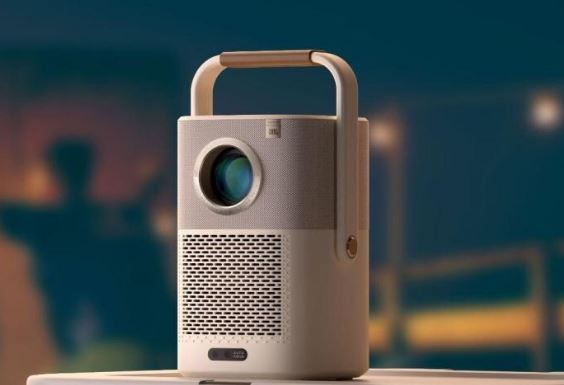 Projecteur portable Yaber T2 fonctionnant sur batterie avec mirroring d’écran de smartphone