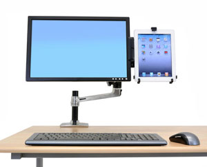 4 supports à double appareil pour tablettes et smartphones
