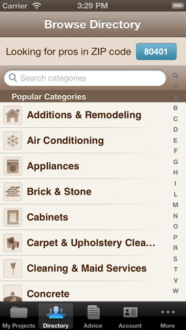 10 applications iPhone pour les projets de rénovation de la maison