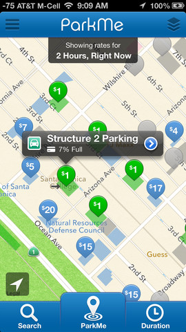 Trouver un emplacement de stationnement avec un iPhone : 5 applications