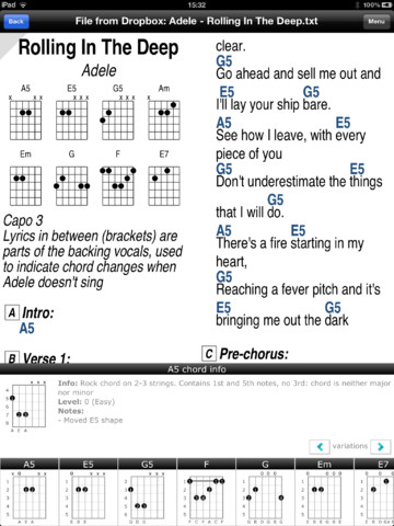 5 superbes applications de tablature de guitare pour iPhone