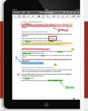 Comment annoter des documents PDF sur iPad
