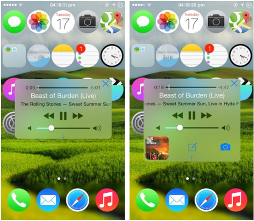 cydia tweak volume HUD shortcuts iOS 7 jailbreak Volume+