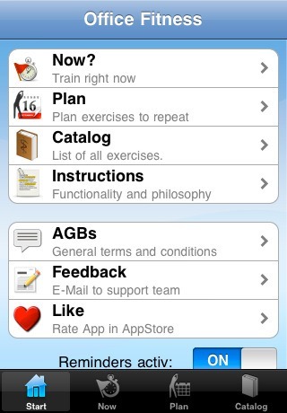 4 applications de étirements de bureau pour iPhone
