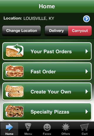 5 applications iPhone incroyables pour commander de la pizza