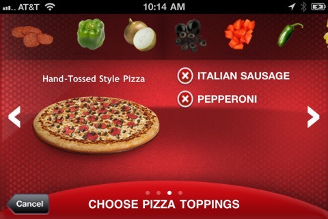 5 applications iPhone incroyables pour commander de la pizza