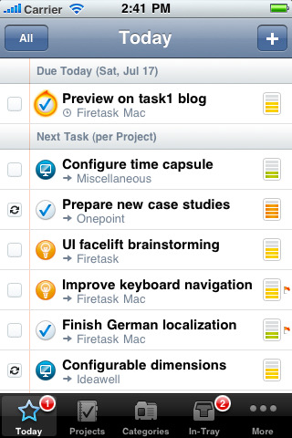 8 applications iPhone de productivité GTD à essayer absolument