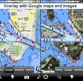 5 applications de navigation GPS marine cool pour iPhone