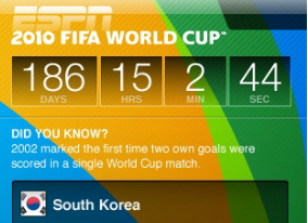 Applications iPhone de la Coupe du monde – Applications de la Coupe du monde de la Fifa pour iPhone
