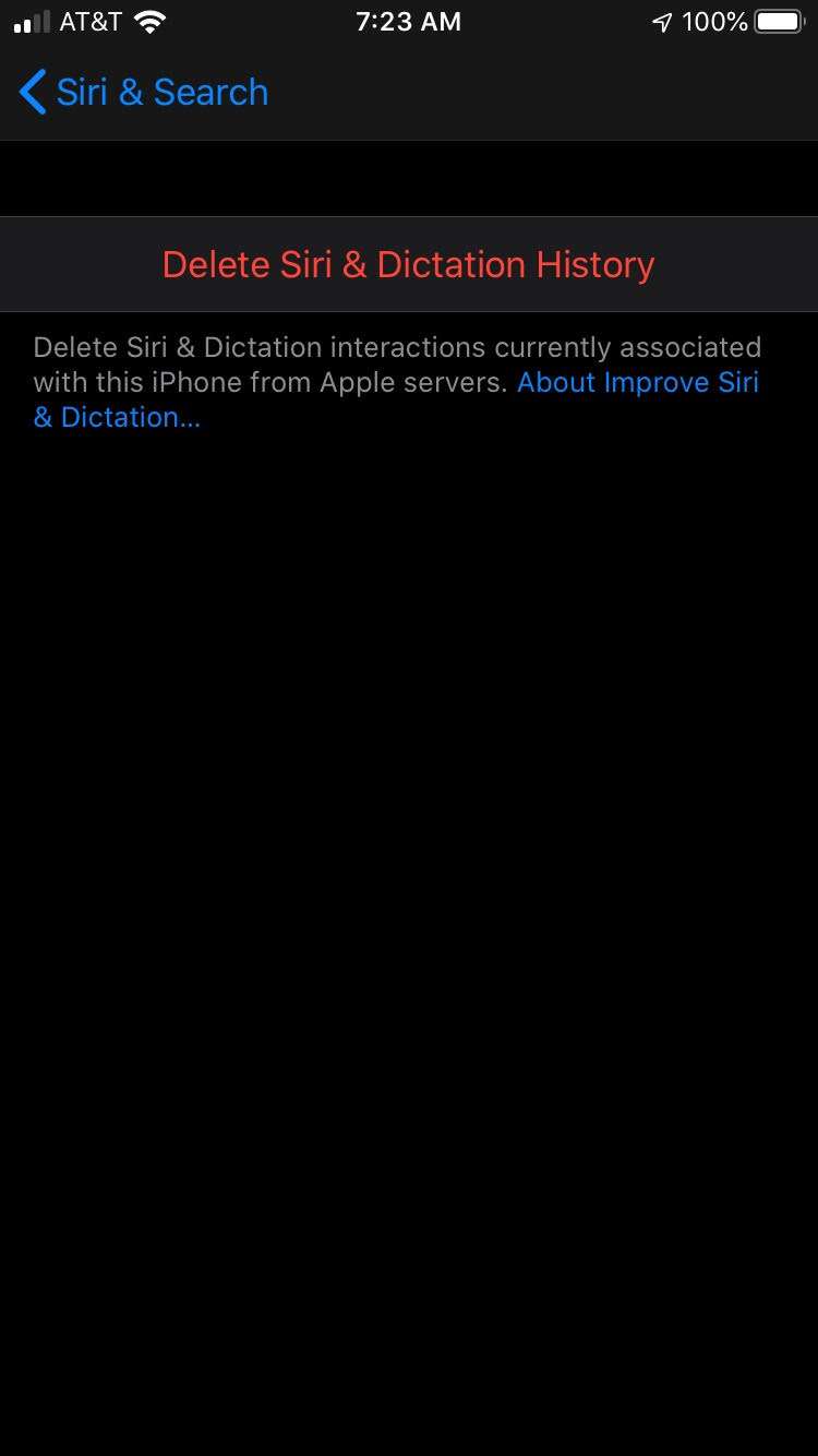Comment supprimer l’historique de recherche de Siri ?