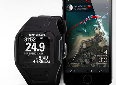 3 accessoires de surf compatibles application