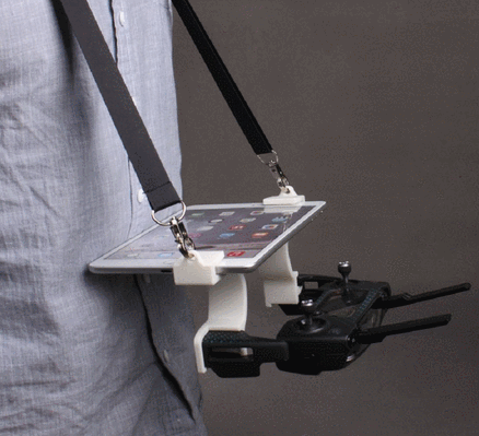 3 accessoires pour DJI Drone imprimés en 3D pour iPad et iPhone