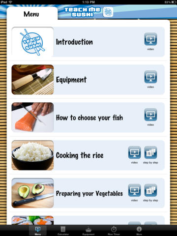 4 applications iPhone et iPad incroyables pour les amateurs de sushi