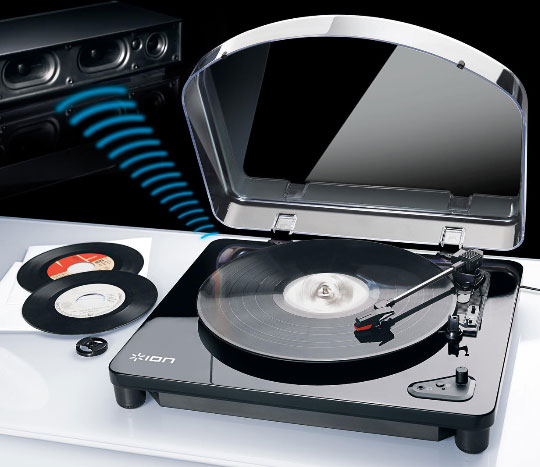 4 lecteurs de disques vinyles Bluetooth