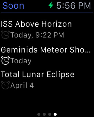 5 applications d’astronomie pour Apple Watch