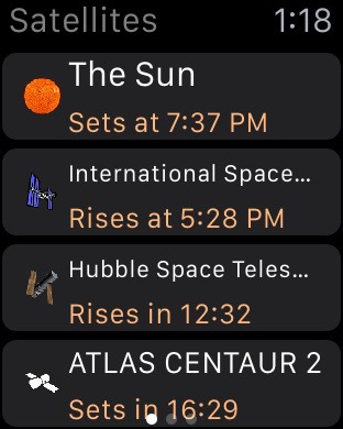 5 applications d’astronomie pour Apple Watch