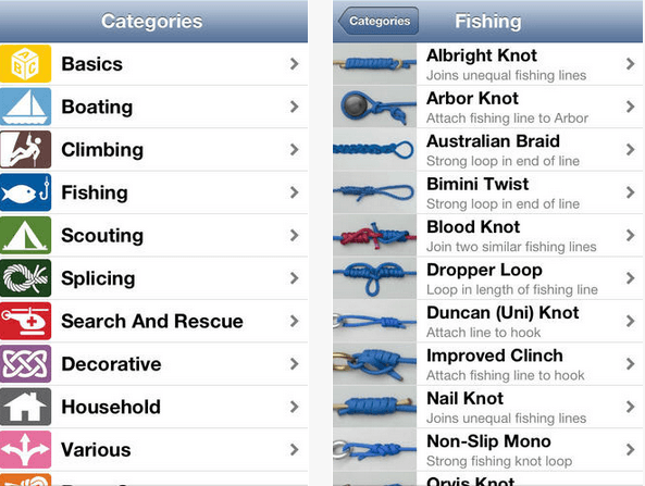 5 applications de nœuds incroyables pour iPhone et iPad