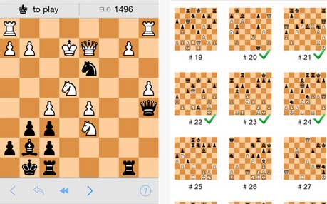 5 applications d’échecs tactiques pour iPhone