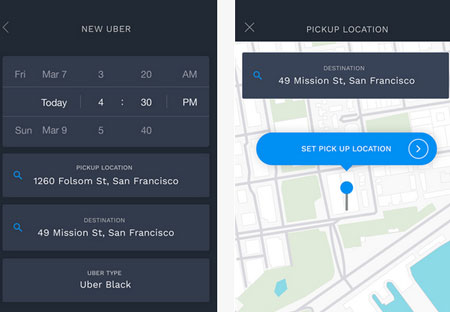 5 applications iPhone et iPad pour Uber