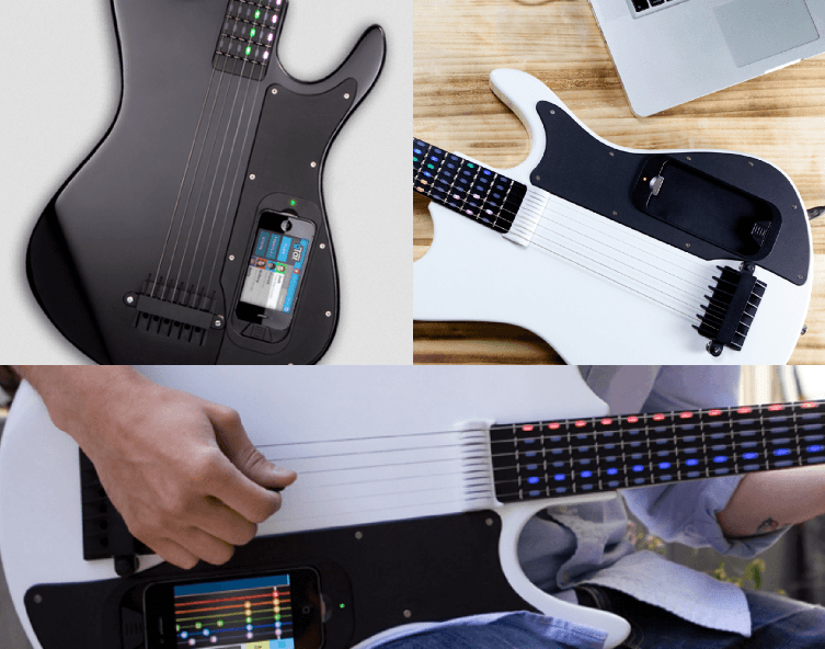 5 guitares intelligentes compatibles iOS