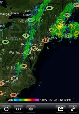 6 applications météo radar incroyables pour iPhone et iPad