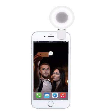 7 lumières pour selfies pour iPhone ou iPad